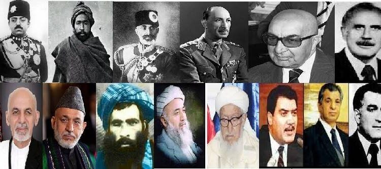 حاکمان افغانستان از زمان امان الله خان تا به امروزبه